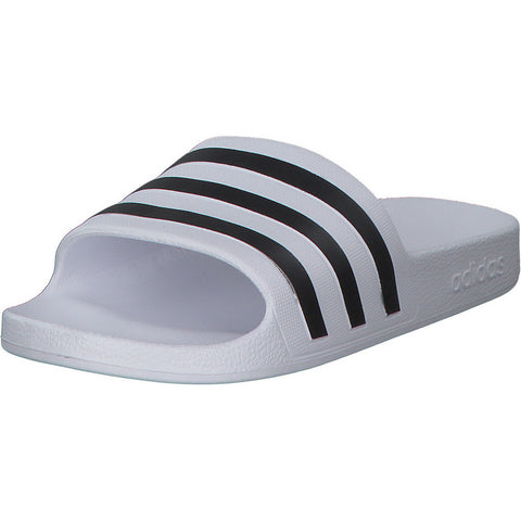 Adidas Core Adilette Aqua W Weiß (FTWWHT/CBLACK/FTWWHT)