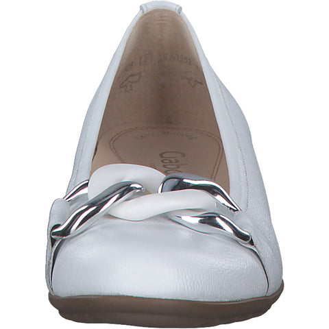 Comfort 42.625 weiss (uni+silber)