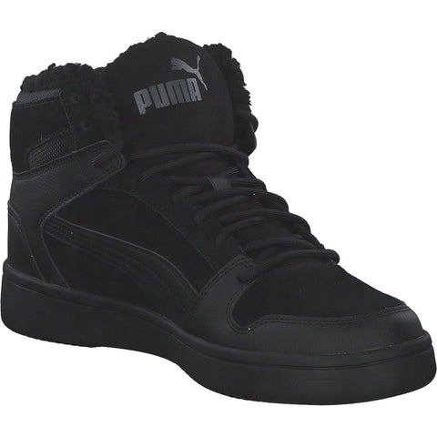 Rebound 369831 Schwarz (Puma Black/Castlerock)