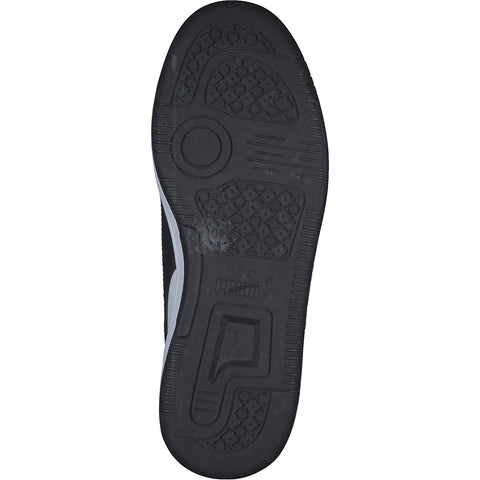 Rebound v6 Lo Jr 393833 PUMA WHITE-PUMA BLACK-CLUB NAV