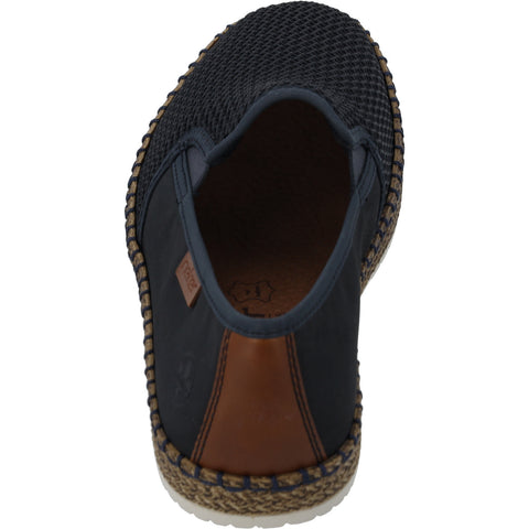 B5265 Blau (Navy/Pazifik/Amaretto)